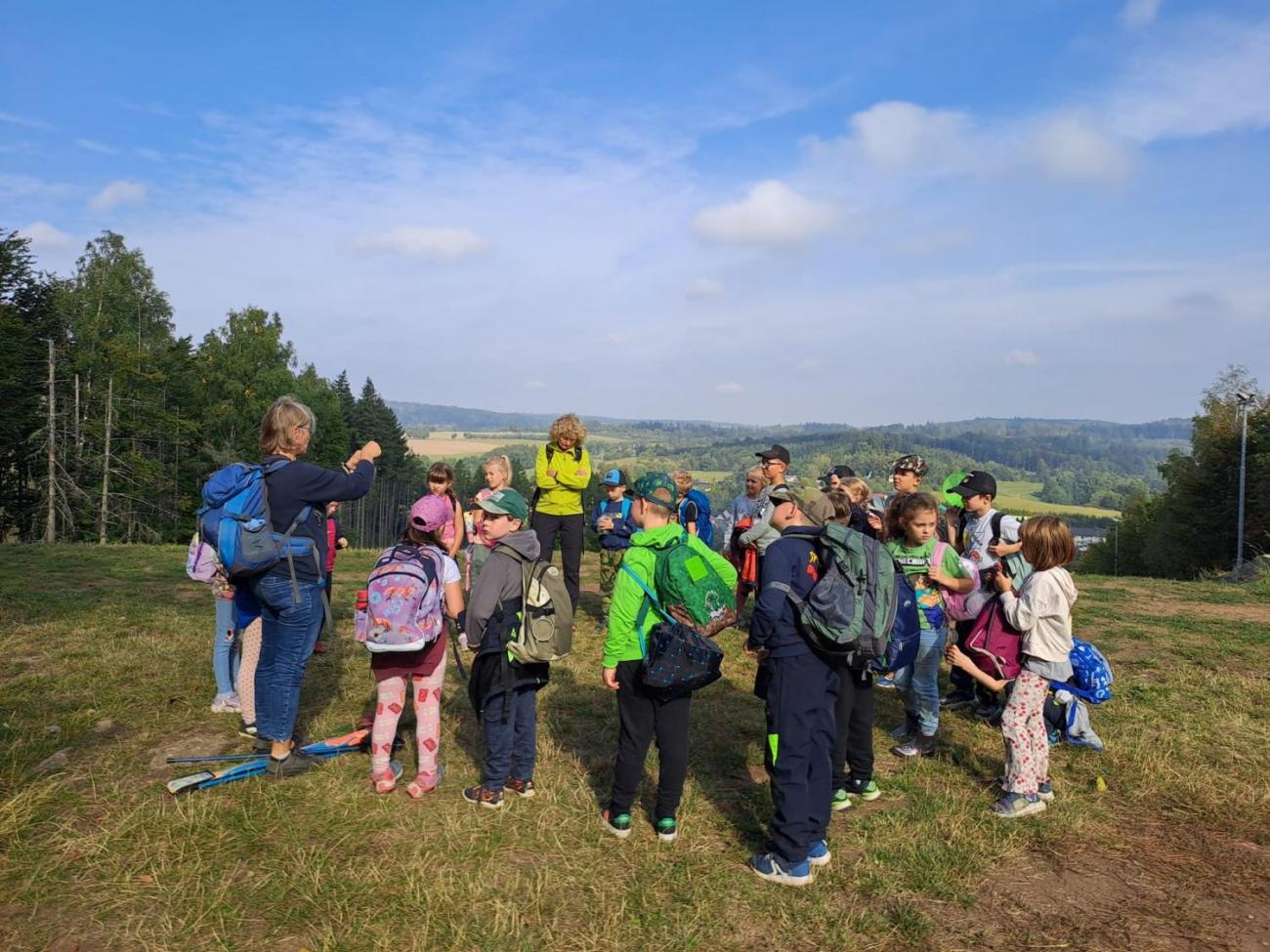 Modré žáby pod Šacberkem  2.C