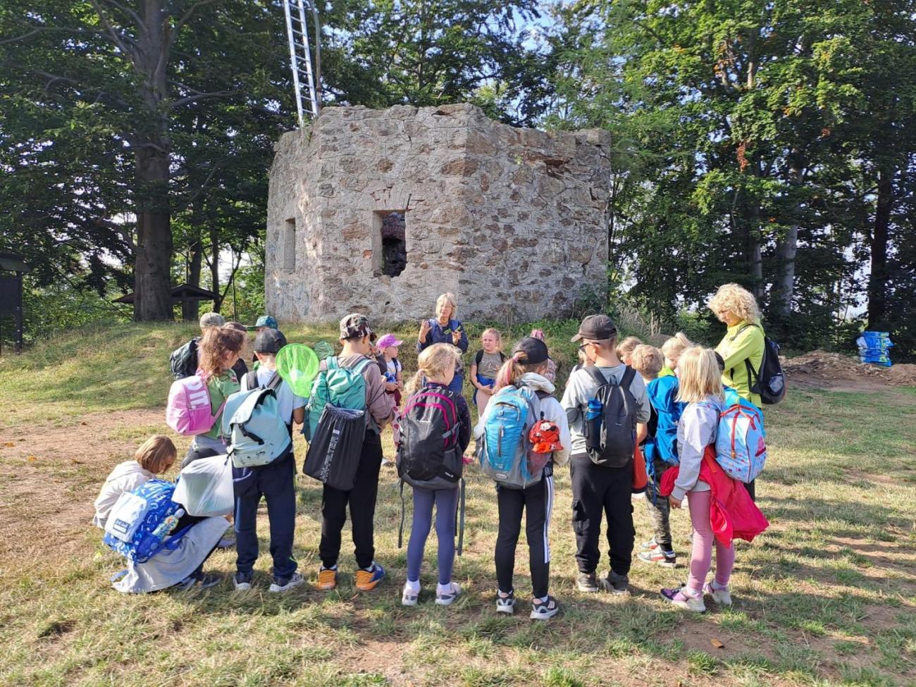 Modré žáby pod Šacberkem  2.C