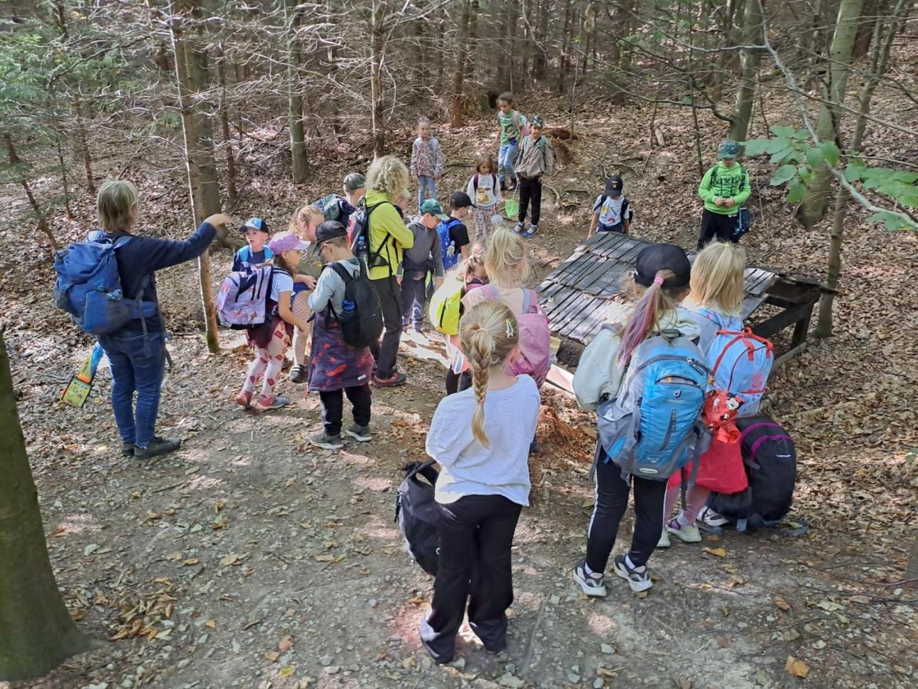 Modré žáby pod Šacberkem  2.C