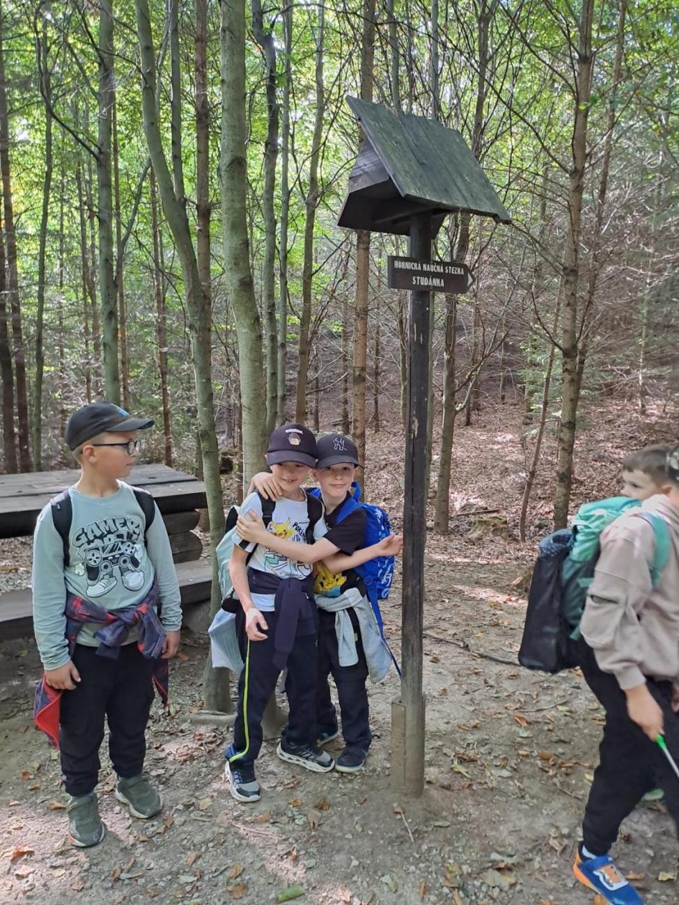 Modré žáby pod Šacberkem  2.C