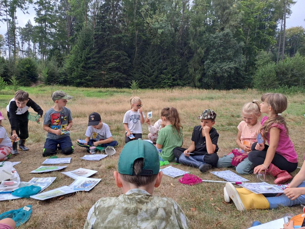 Modré žáby pod Šacberkem  2.C