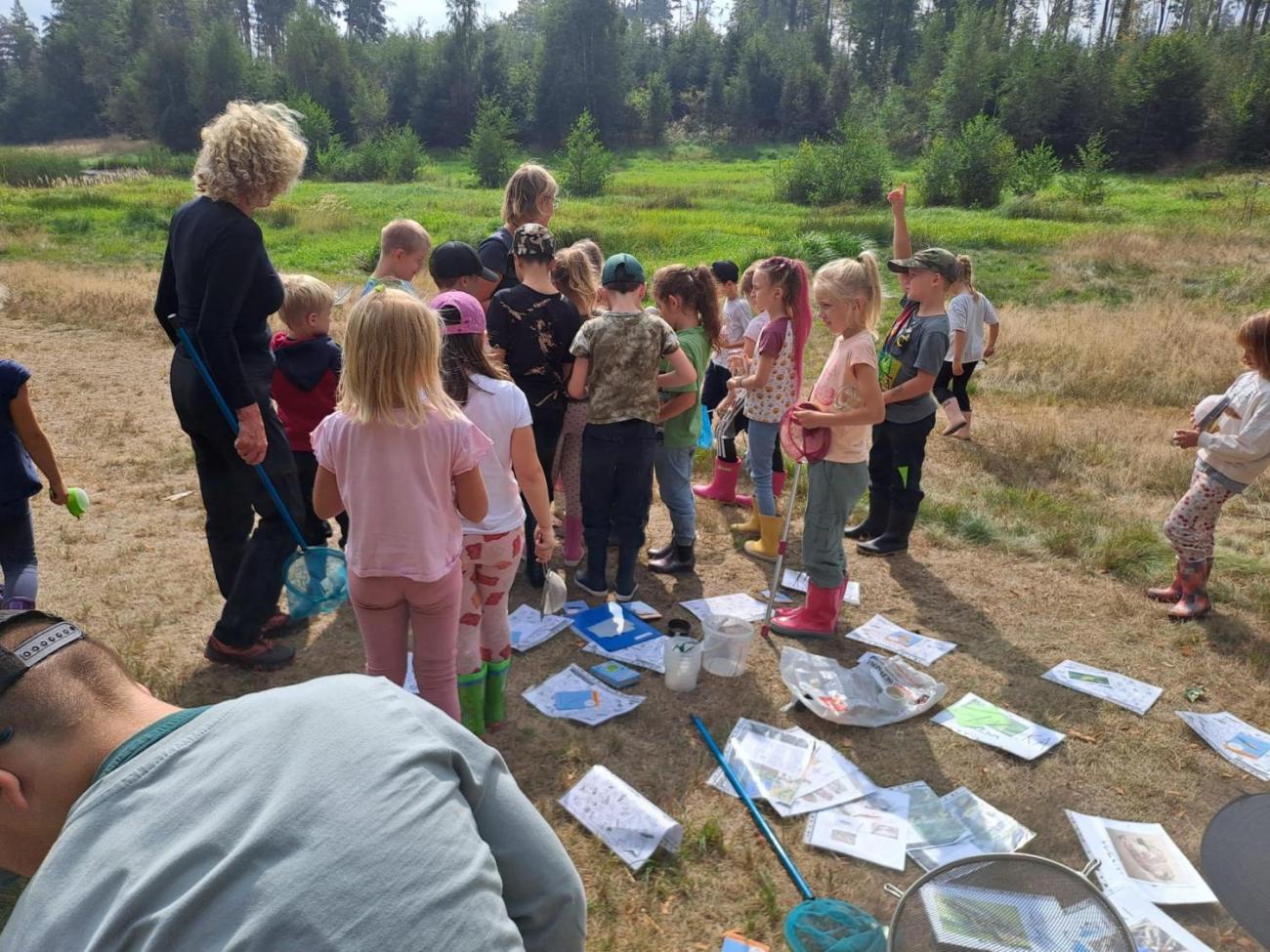 Modré žáby pod Šacberkem  2.C