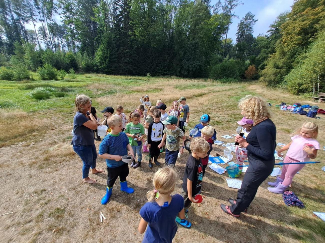 Modré žáby pod Šacberkem  2.C