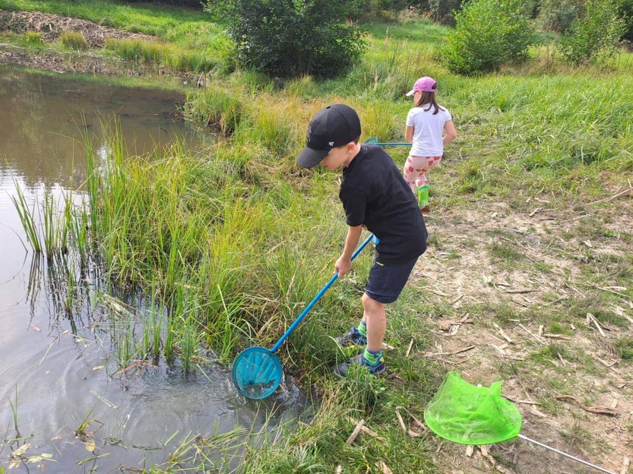 Modré žáby pod Šacberkem  2.C