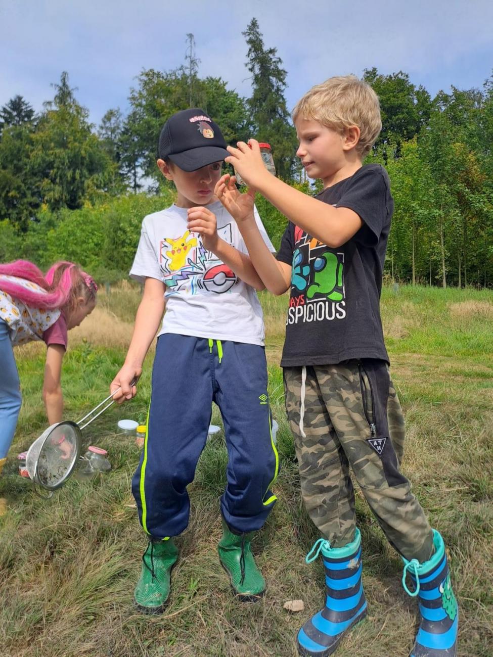 Modré žáby pod Šacberkem  2.C