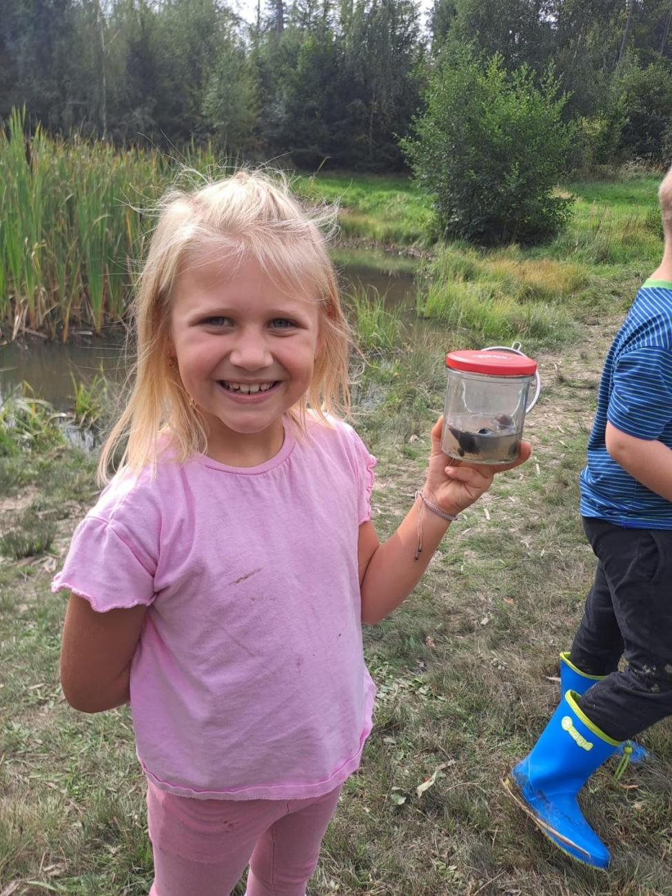 Modré žáby pod Šacberkem  2.C