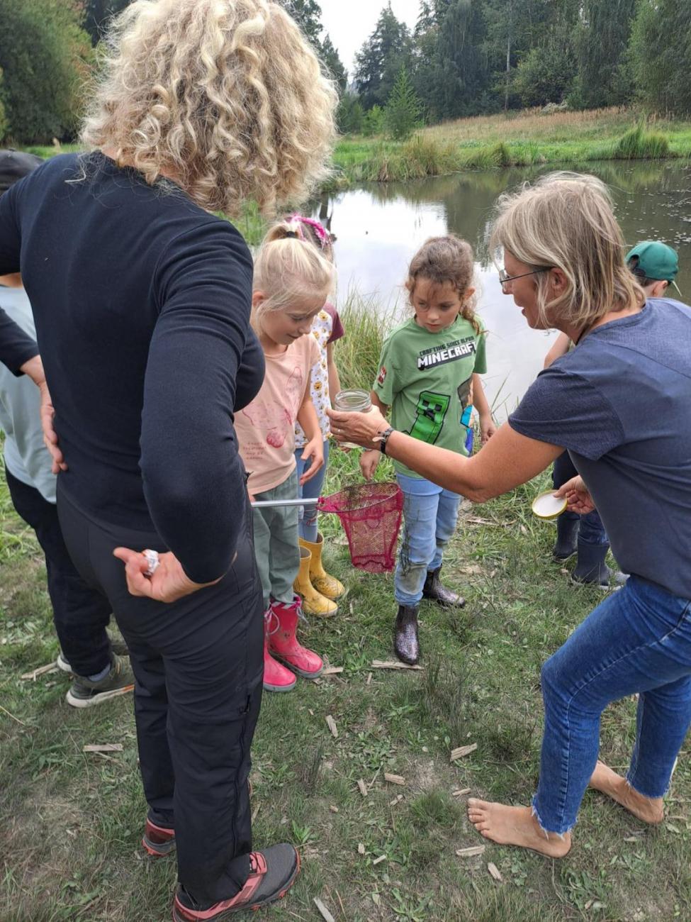 Modré žáby pod Šacberkem  2.C
