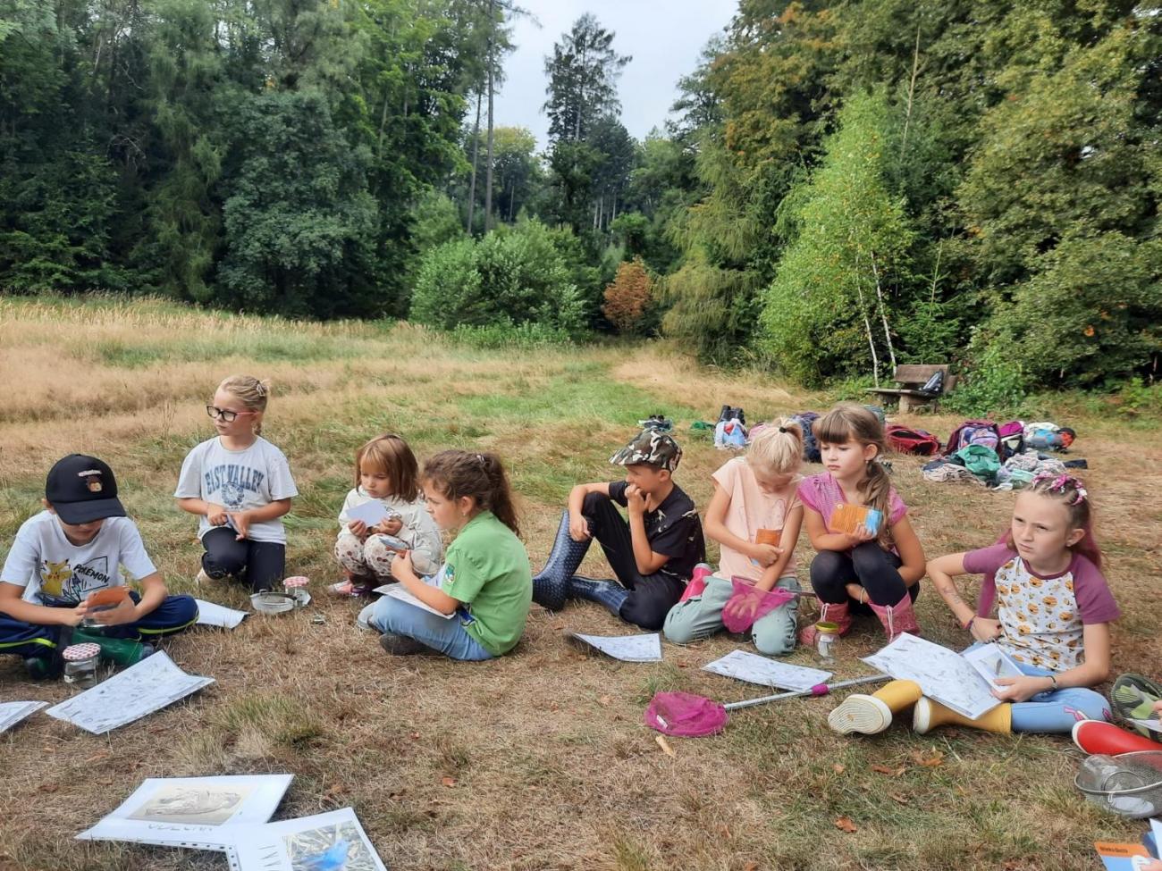 Modré žáby pod Šacberkem  2.C