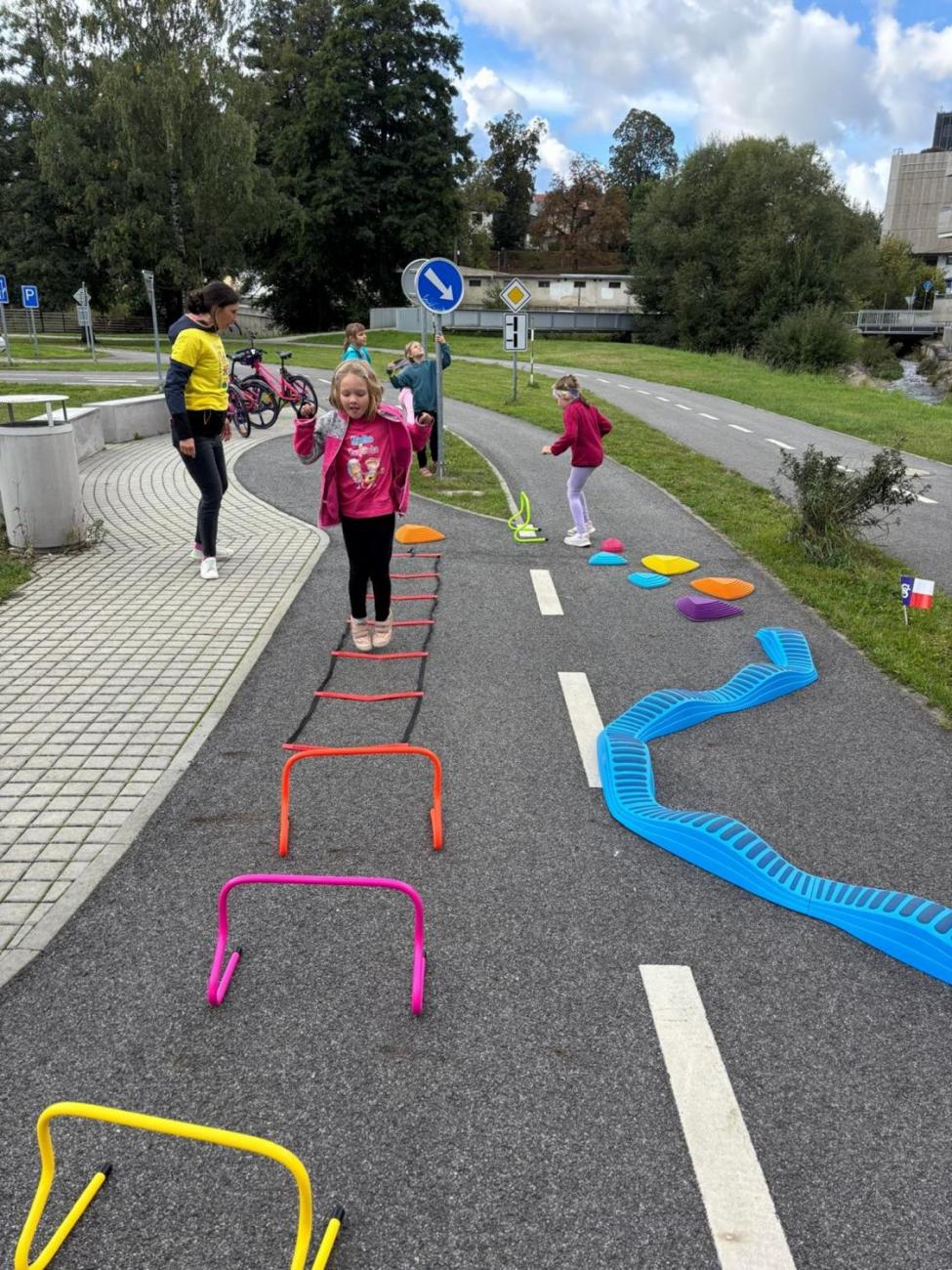 Den mobility na Dopravním hřišti  2.B