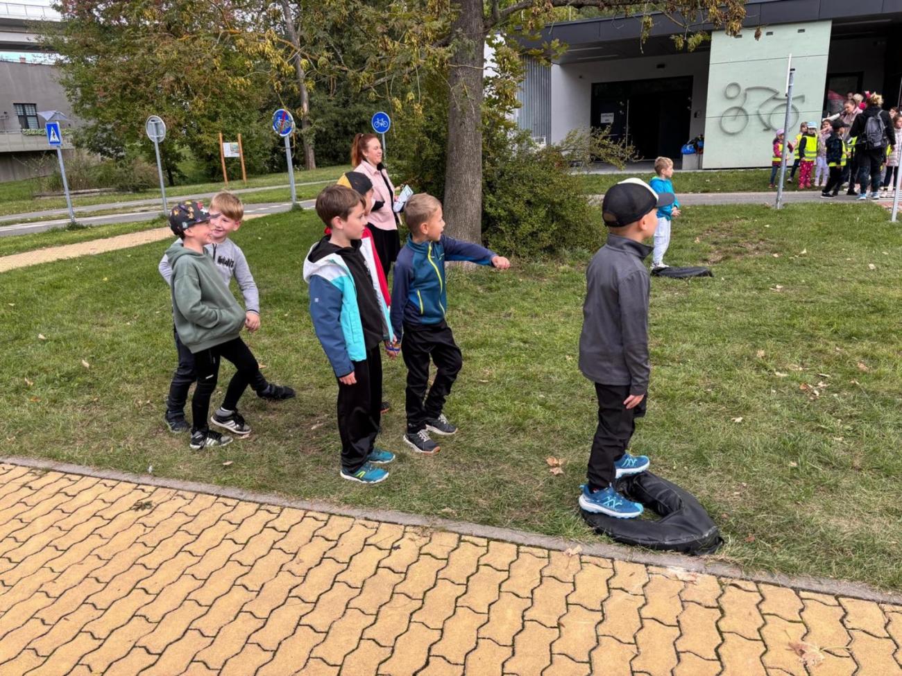 Den mobility na Dopravním hřišti  2.B