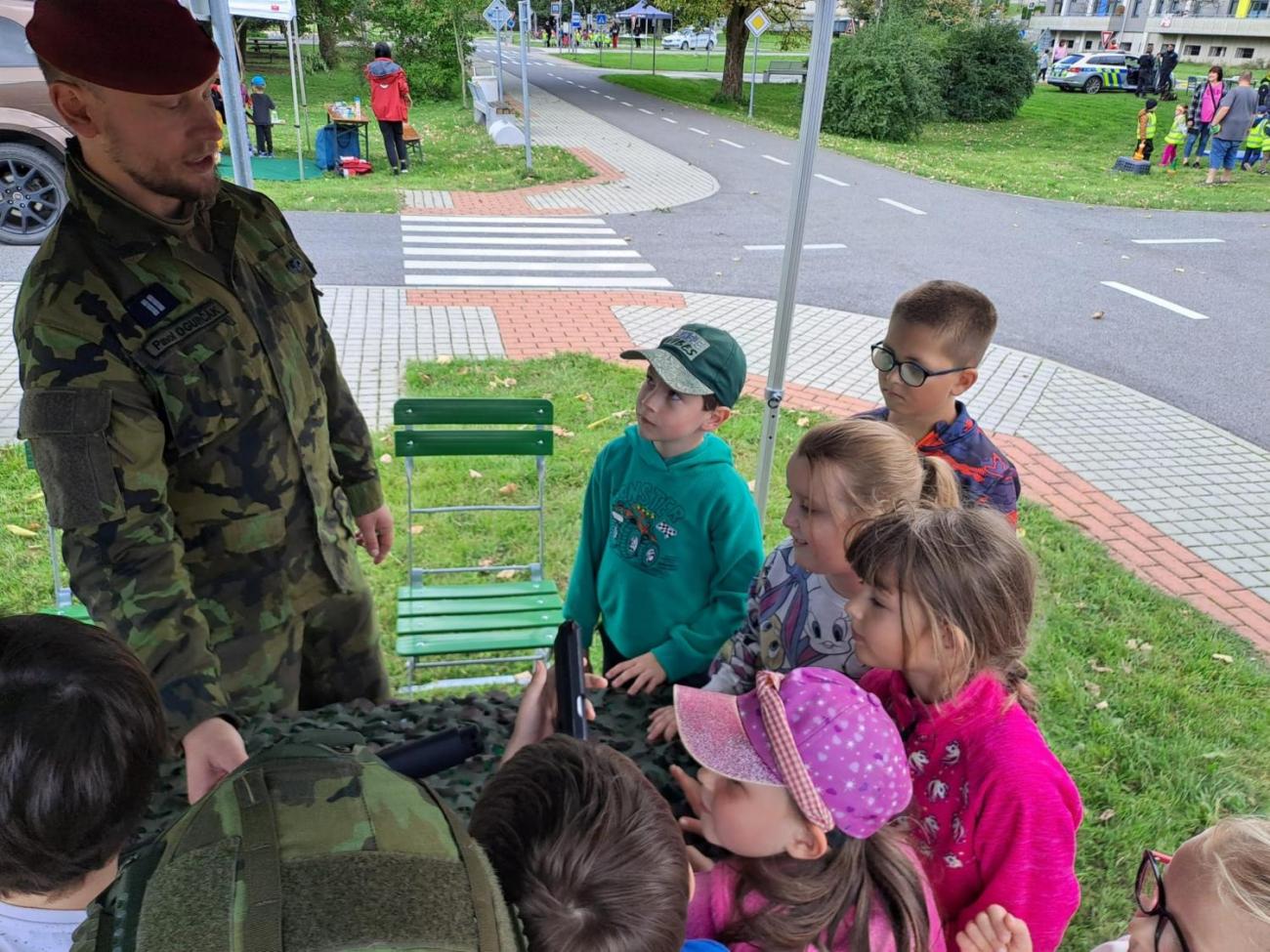 Dětský den na dopravním hřišti 2.C