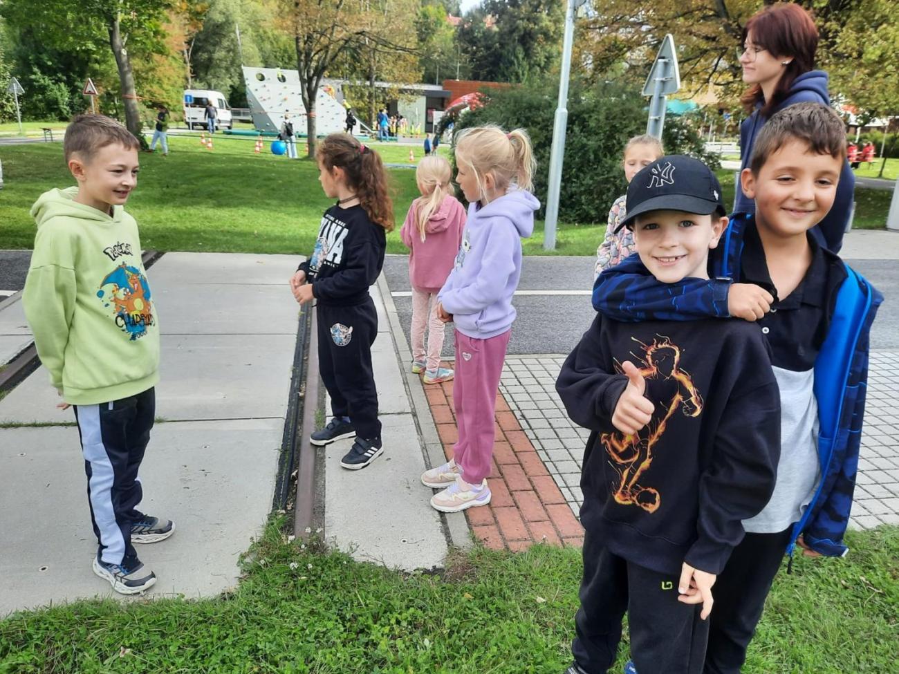 Dětský den na dopravním hřišti 2.C