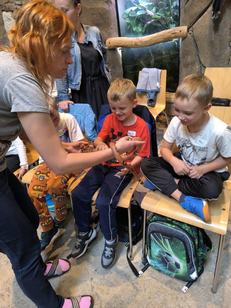 Mazlíčci v ZOO Jihlava  1.A