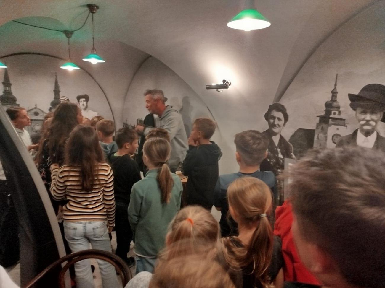 Žáci 4.A navštívili Dům Gustava Mahlera