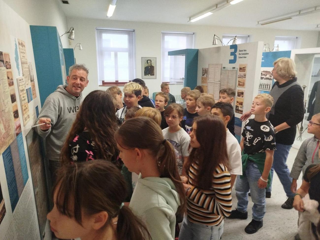 Žáci 4.A navštívili Dům Gustava Mahlera