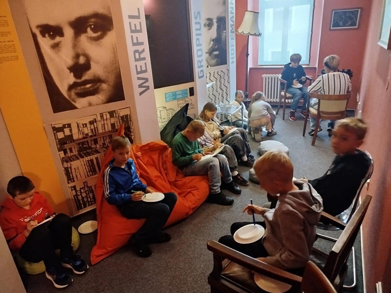 Žáci 4.A navštívili Dům Gustava Mahlera