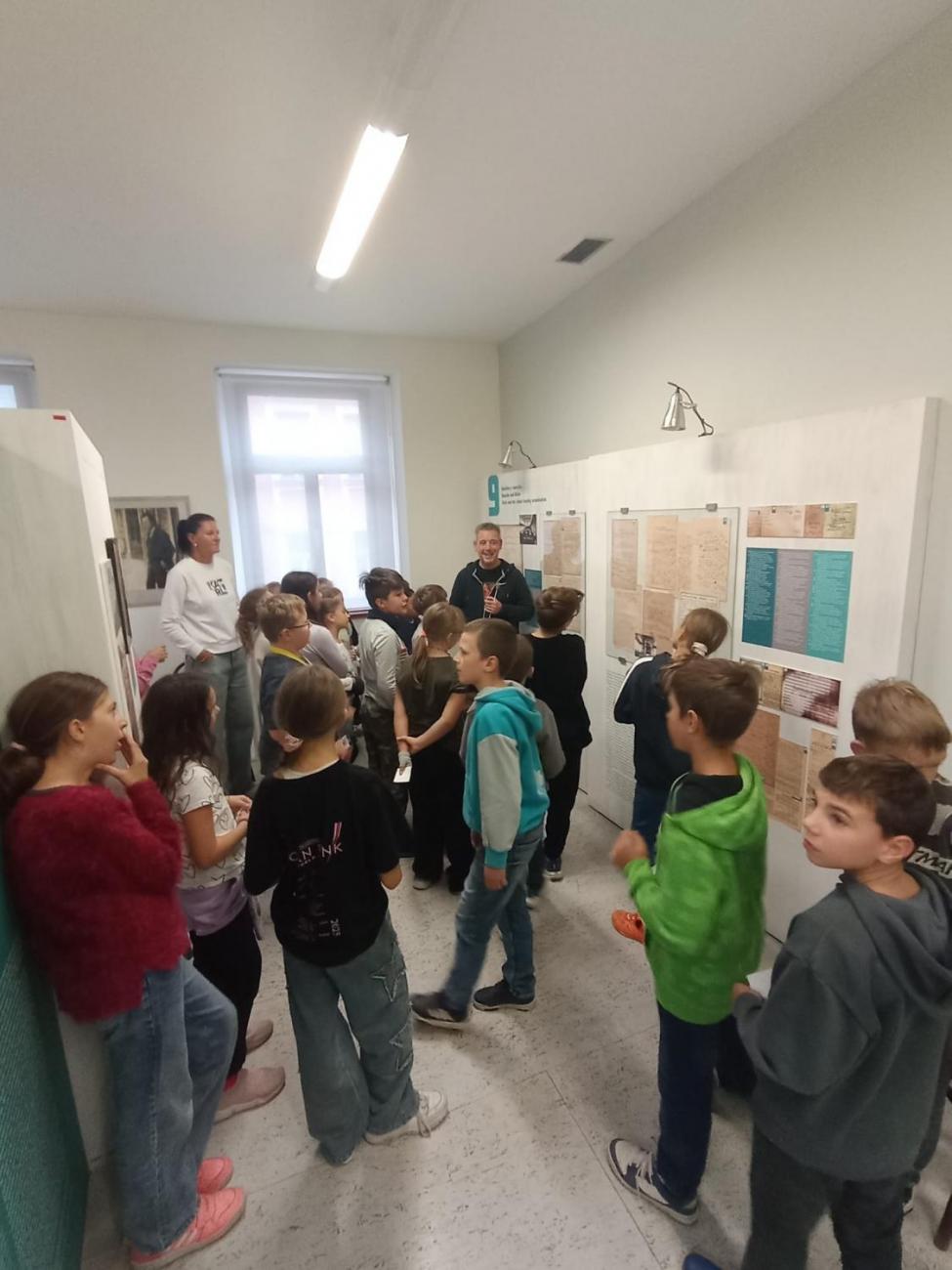 4.B v Domě Gustava Mahlera 