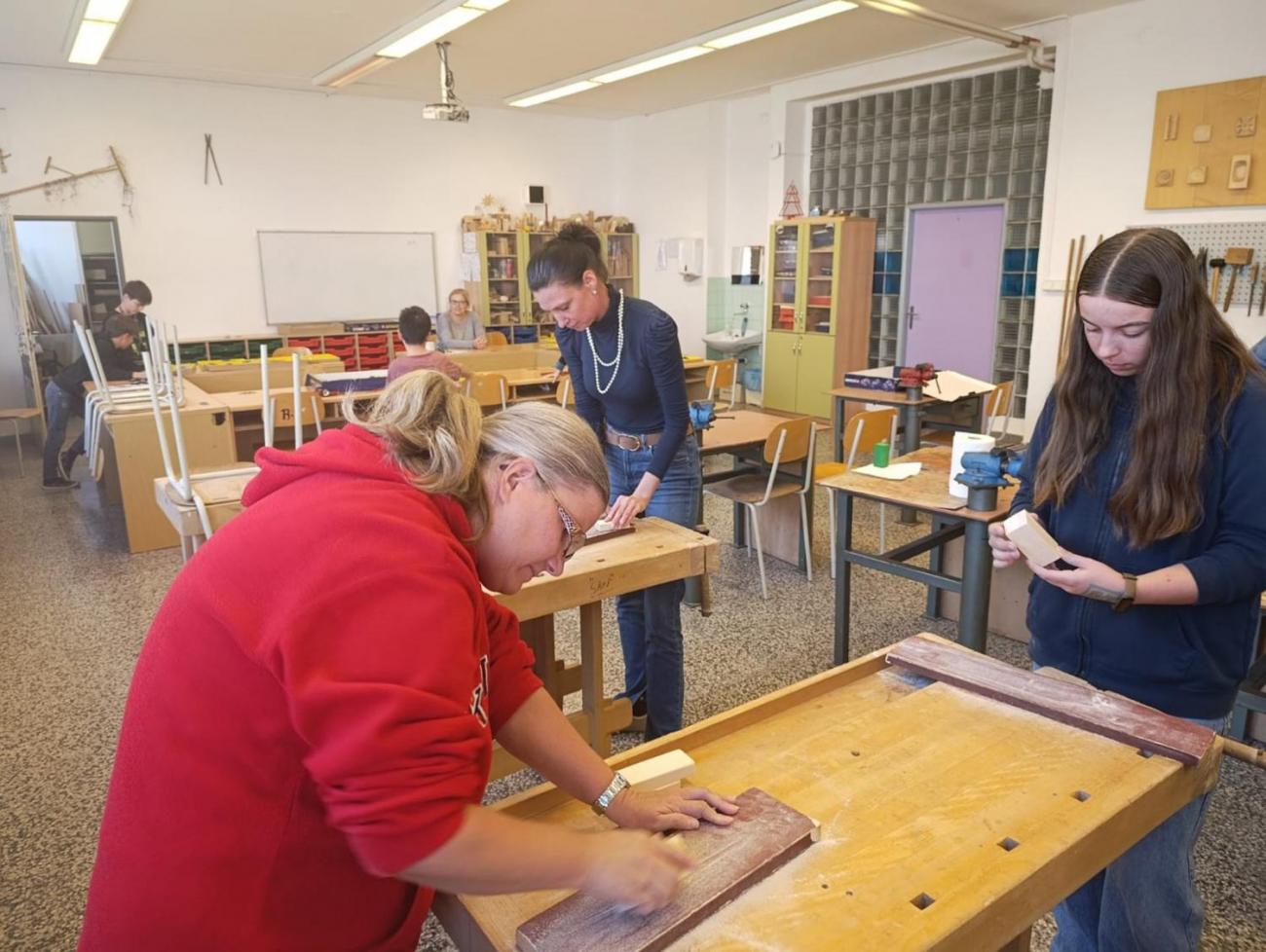 Spolupráce 8.C a DTS Jihlava; Projekt "Kostky jsou vrženy"