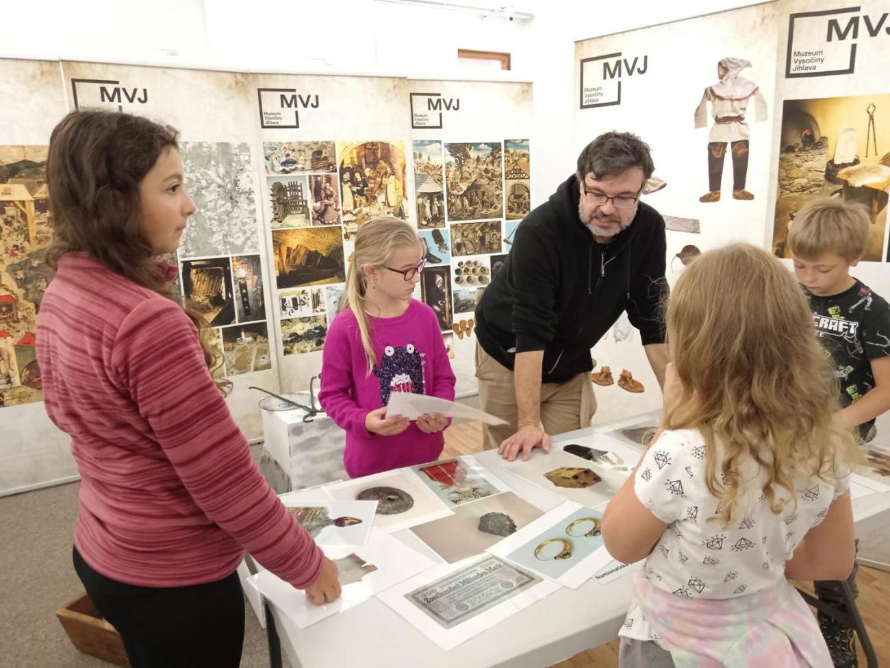 Muzejníkem na zkoušku – návštěva Muzea Vysočiny Jihlava  4.B