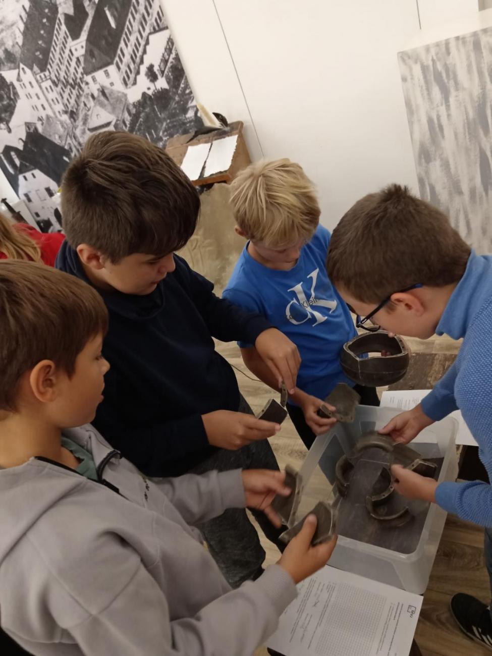 Muzejníkem na zkoušku – návštěva Muzea Vysočiny Jihlava  4.B