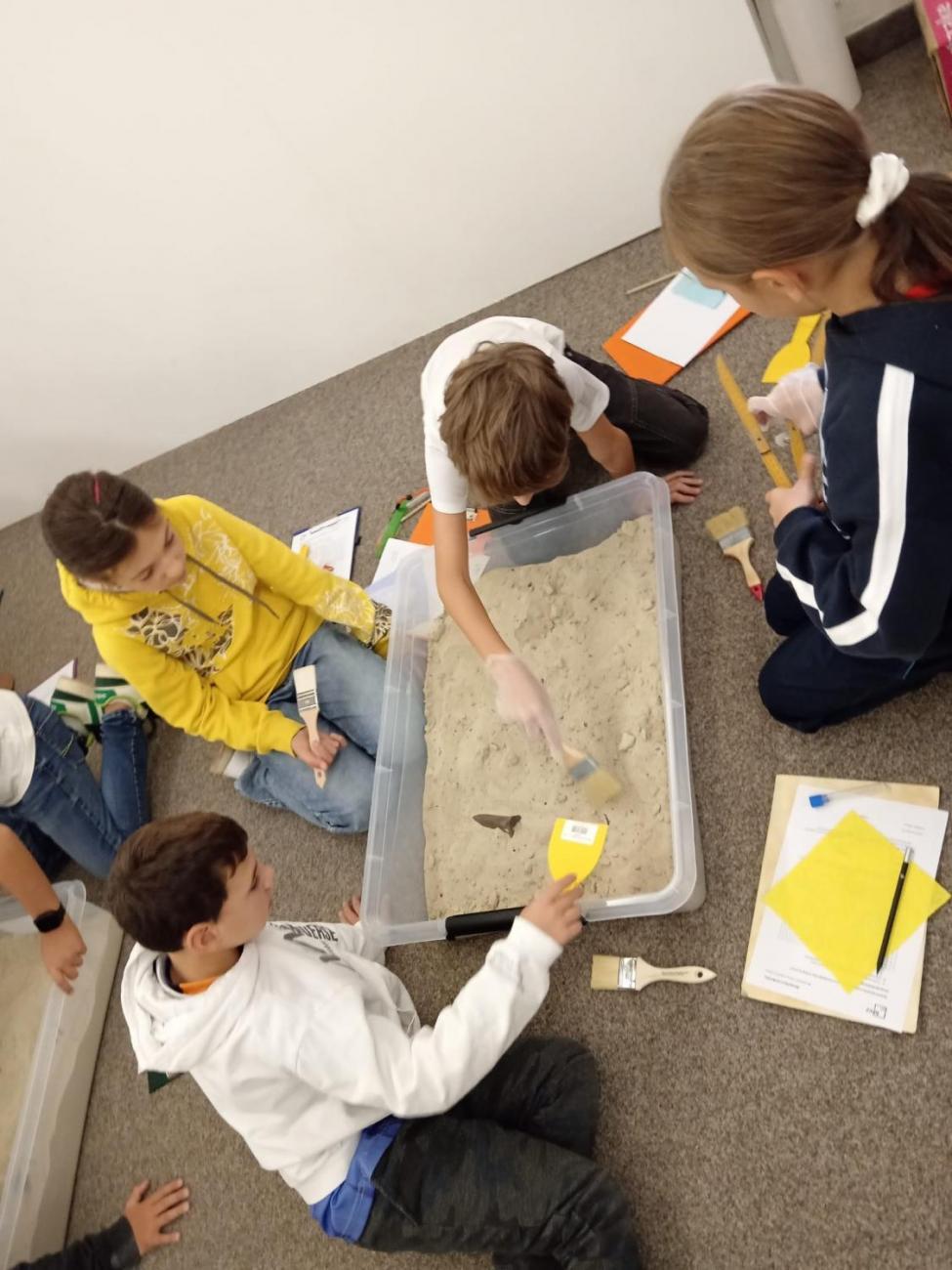 Muzejníkem na zkoušku – návštěva Muzea Vysočiny Jihlava  4.B