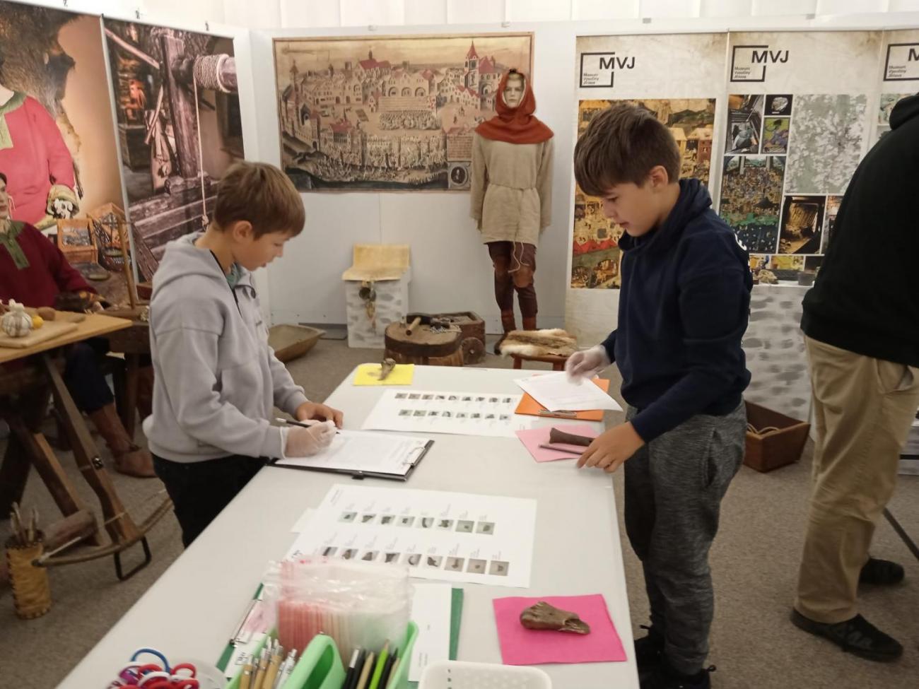 Muzejníkem na zkoušku – návštěva Muzea Vysočiny Jihlava  4.B