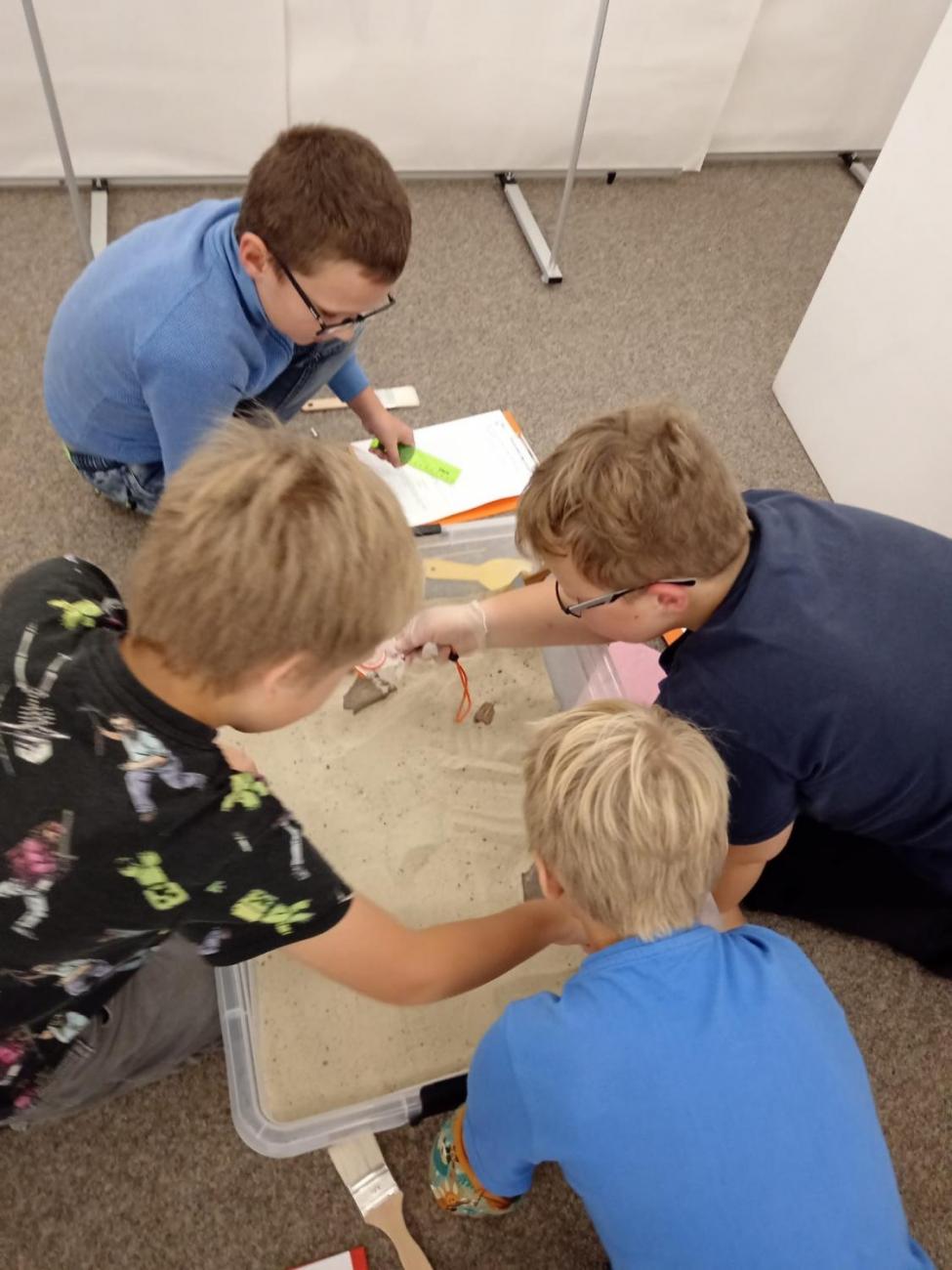 Muzejníkem na zkoušku – návštěva Muzea Vysočiny Jihlava  4.B