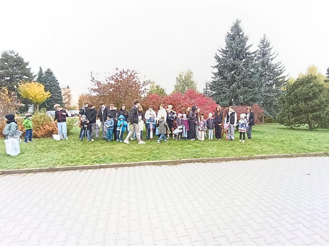 Pouštění draků s deváťáky  1.C