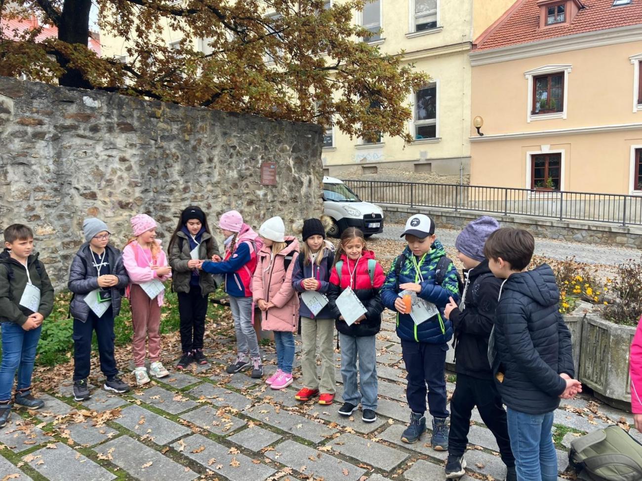 Vycházka „Od brány k bráně“  3.A