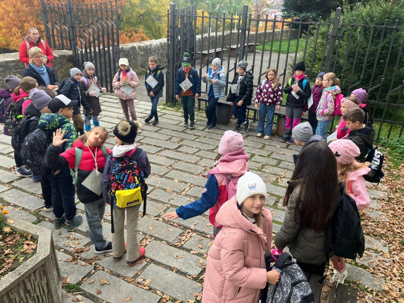 Vycházka „Od brány k bráně“  3.A