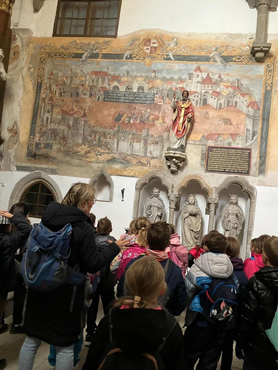 Vycházka „Od brány k bráně“  3.A