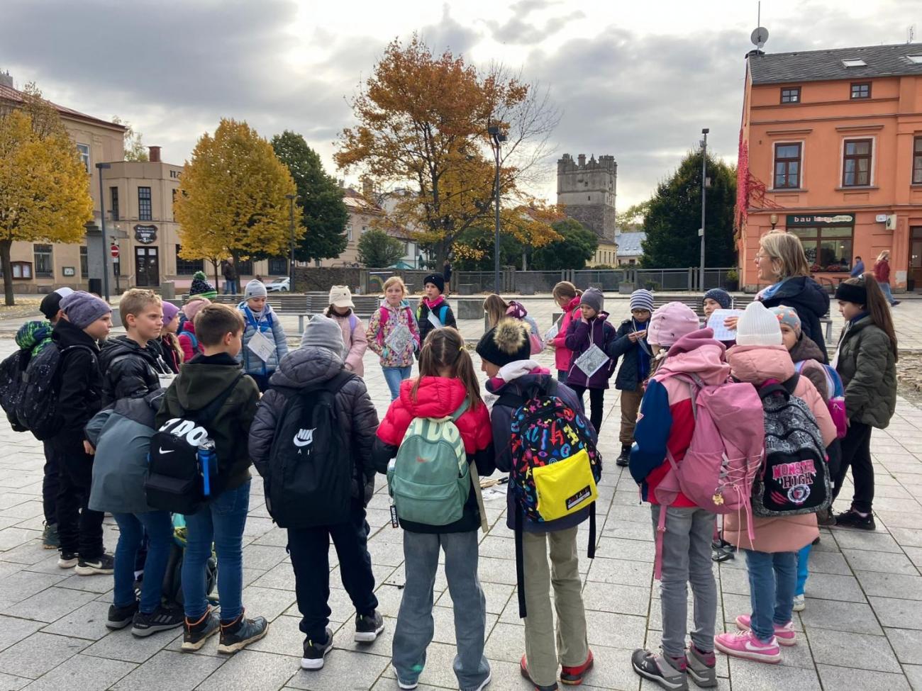 Vycházka „Od brány k bráně“  3.A
