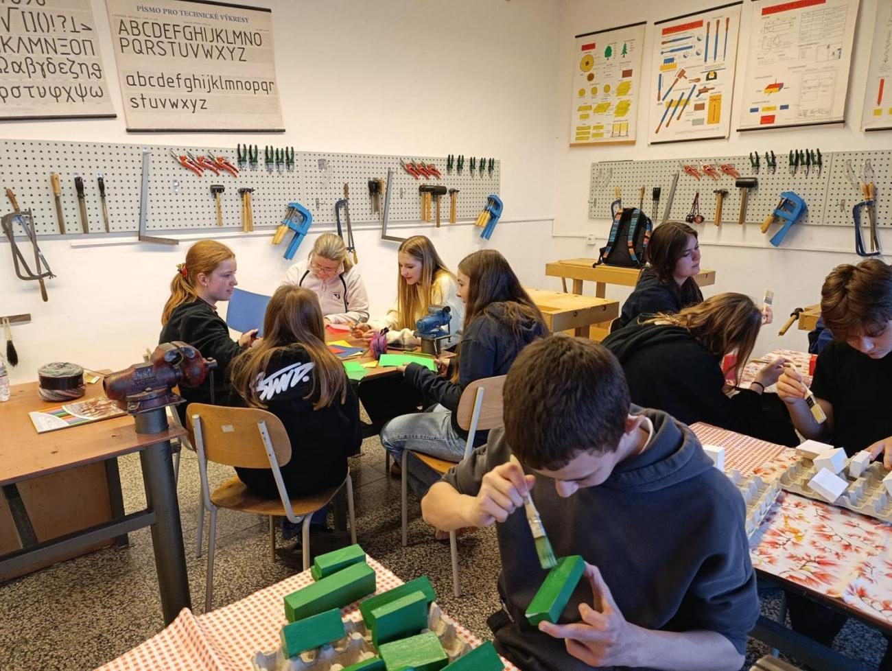 Spolupráce 8.C s DTS - Kostky jsou vrženy