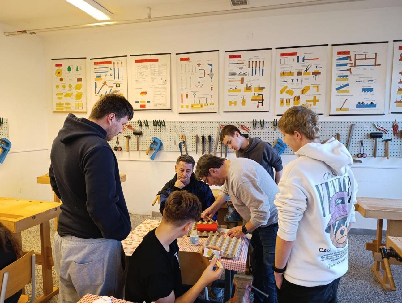 Spolupráce 8.C s DTS - Kostky jsou vrženy