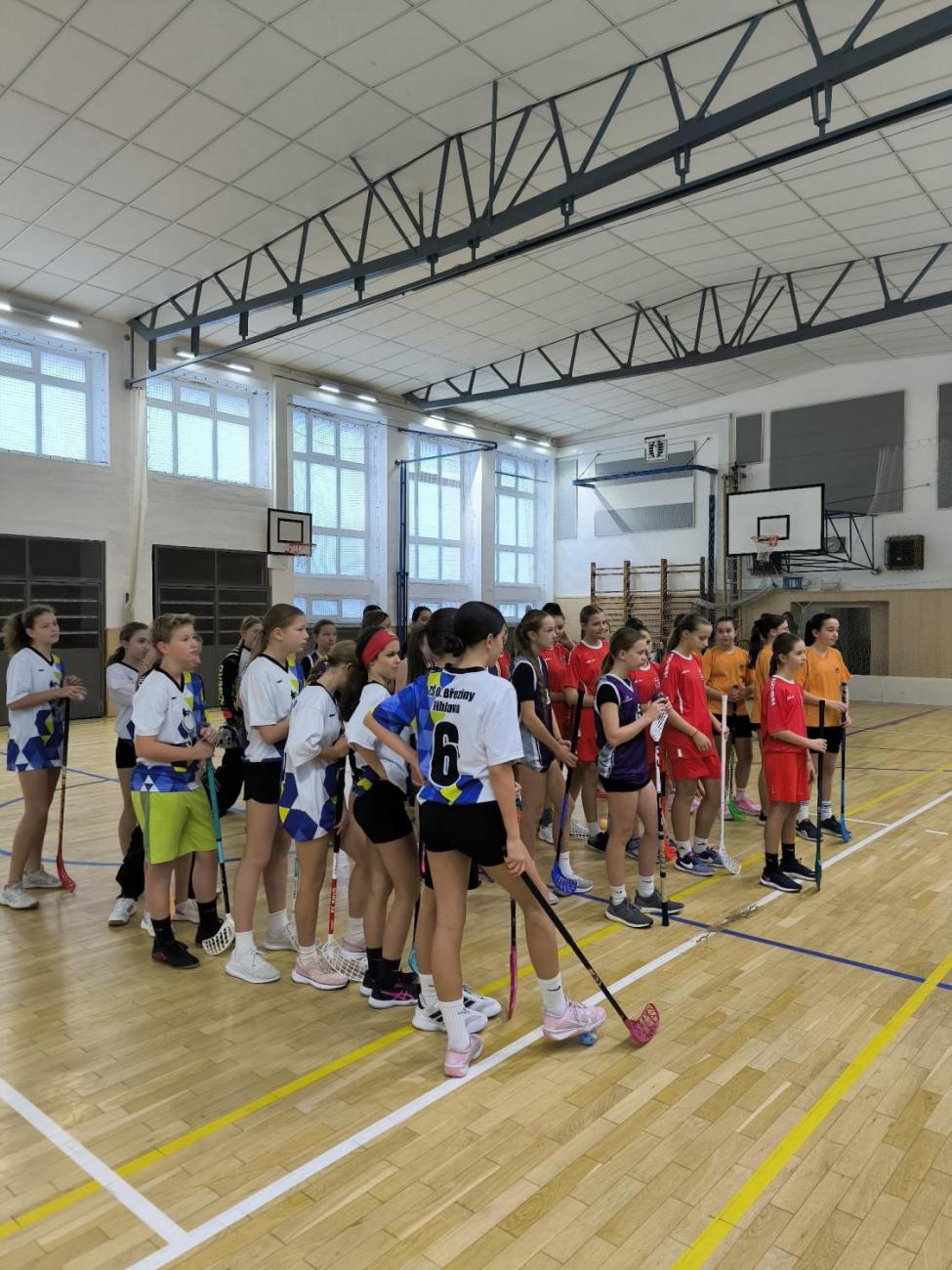 Zlato pro naše mladší žákyně ve florbalu!