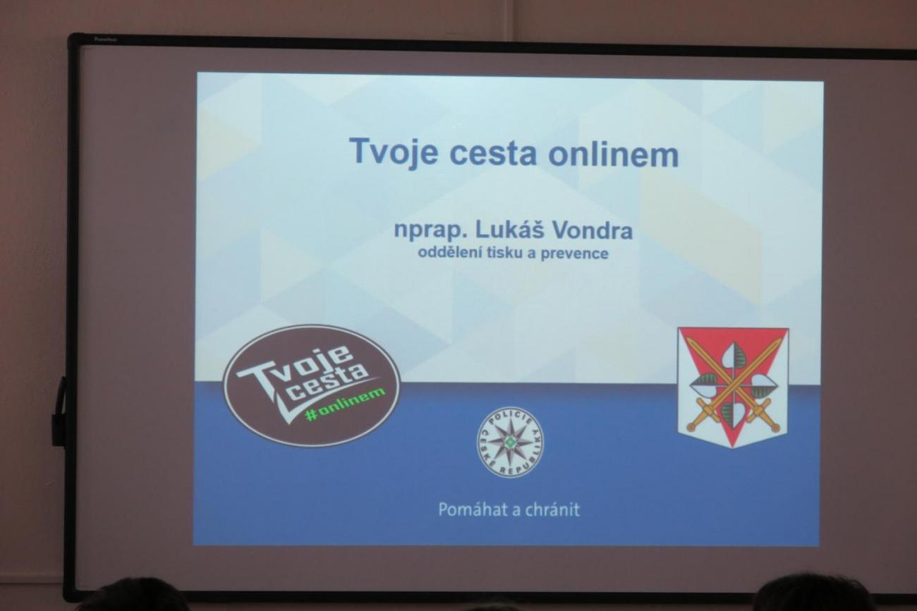 Přednáška „Tvoje cesta onlinem“ pro žáky 5. A