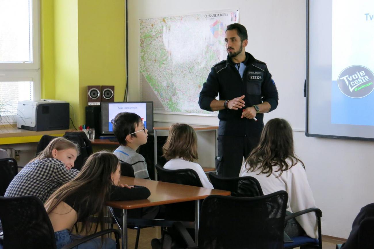 Přednáška „Tvoje cesta onlinem“ pro žáky 5. A