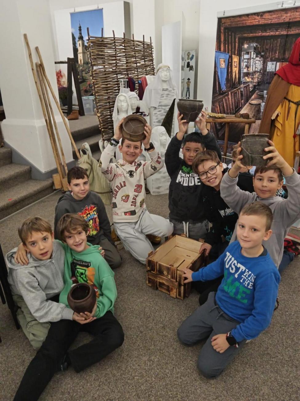 4.B v Muzeu Vysočiny – Keltové na periferii