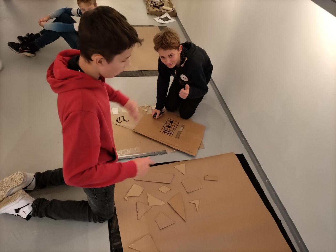 Výtvarný program k výstavě Jolany Havelkové – Zwischen zwei Orten, 7.C