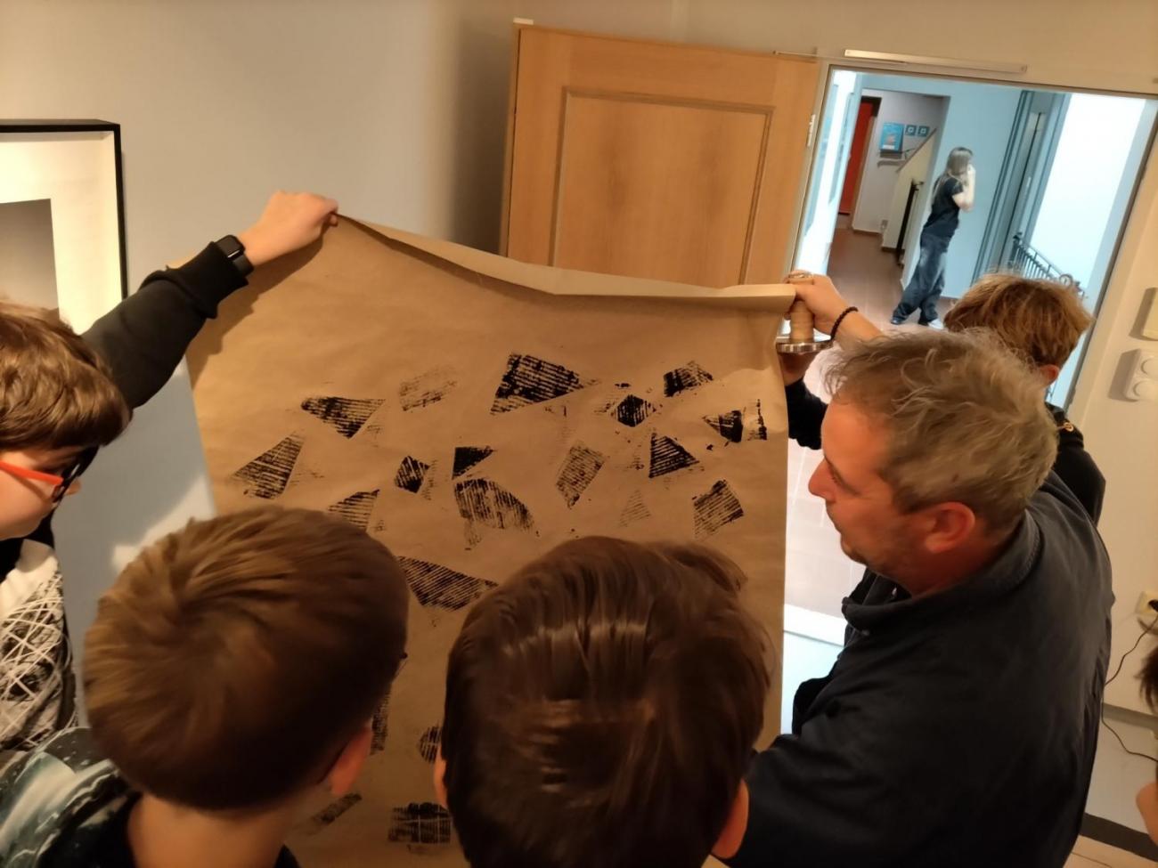 Výtvarný program k výstavě Jolany Havelkové – Zwischen zwei Orten, 7.C