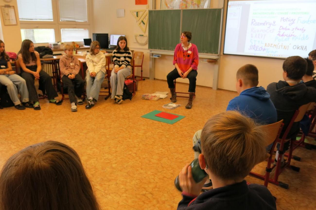 Žáci 6. ročníku poznávali historii a architekturu naší školy