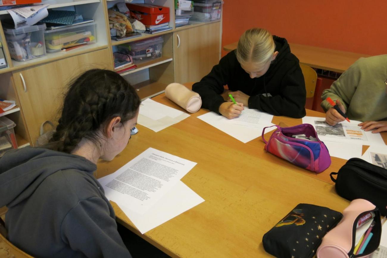 Žáci 6. ročníku poznávali historii a architekturu naší školy