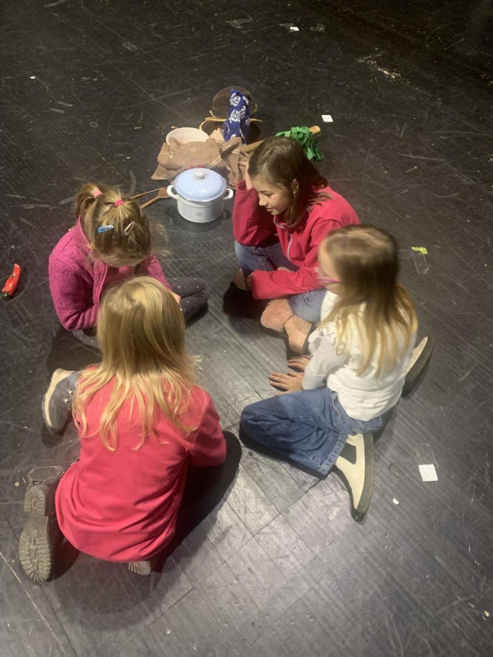 Poprvé v divadle  3.B