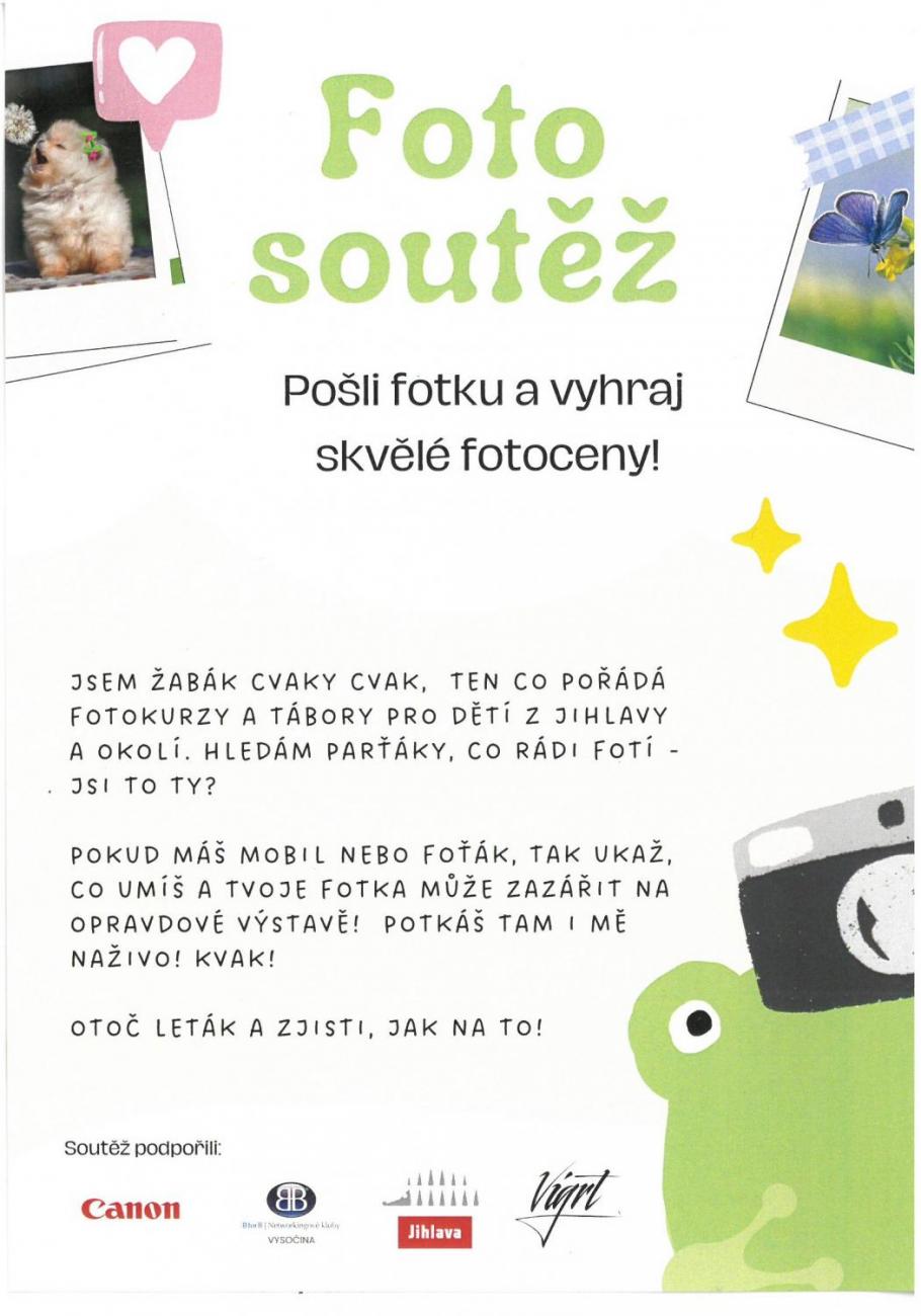 Žabák Cvaky Cvak navštívil naši školu