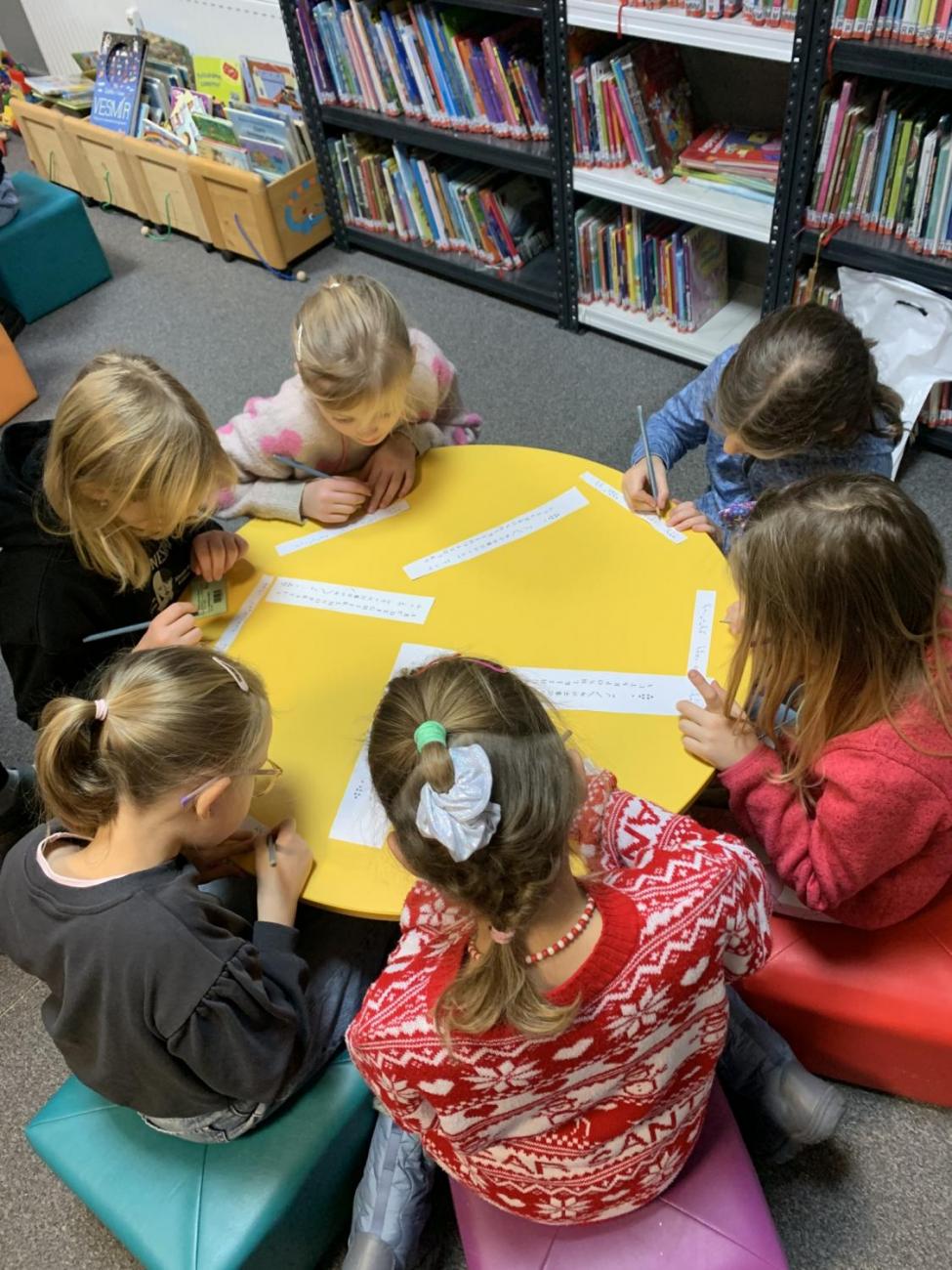 Program v knihovně  3.B