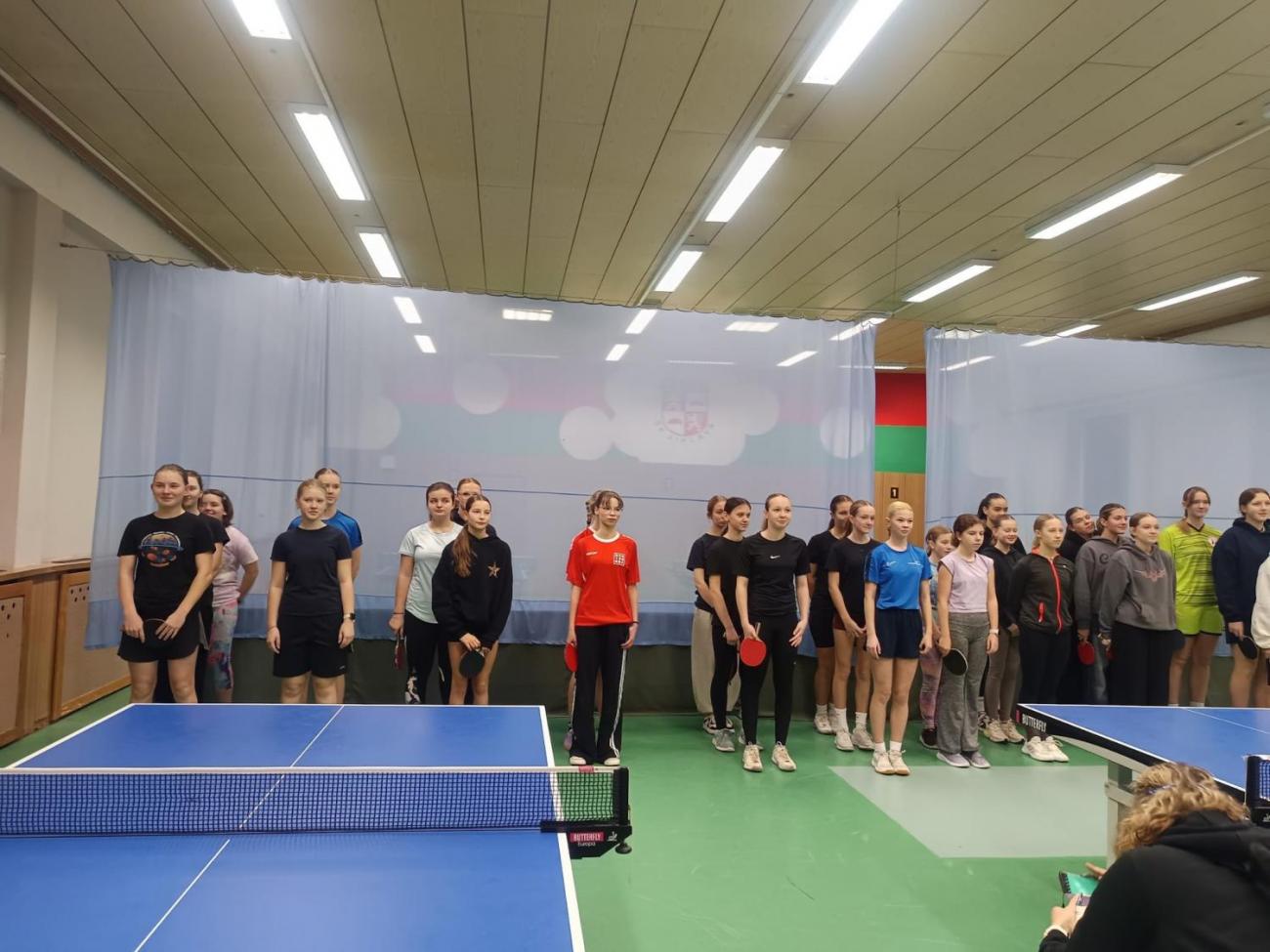Okresní kolo ve stolním tenisu