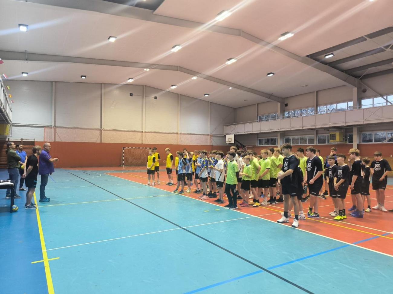 Okresní kolo v házené mladších žáků – 3. místo