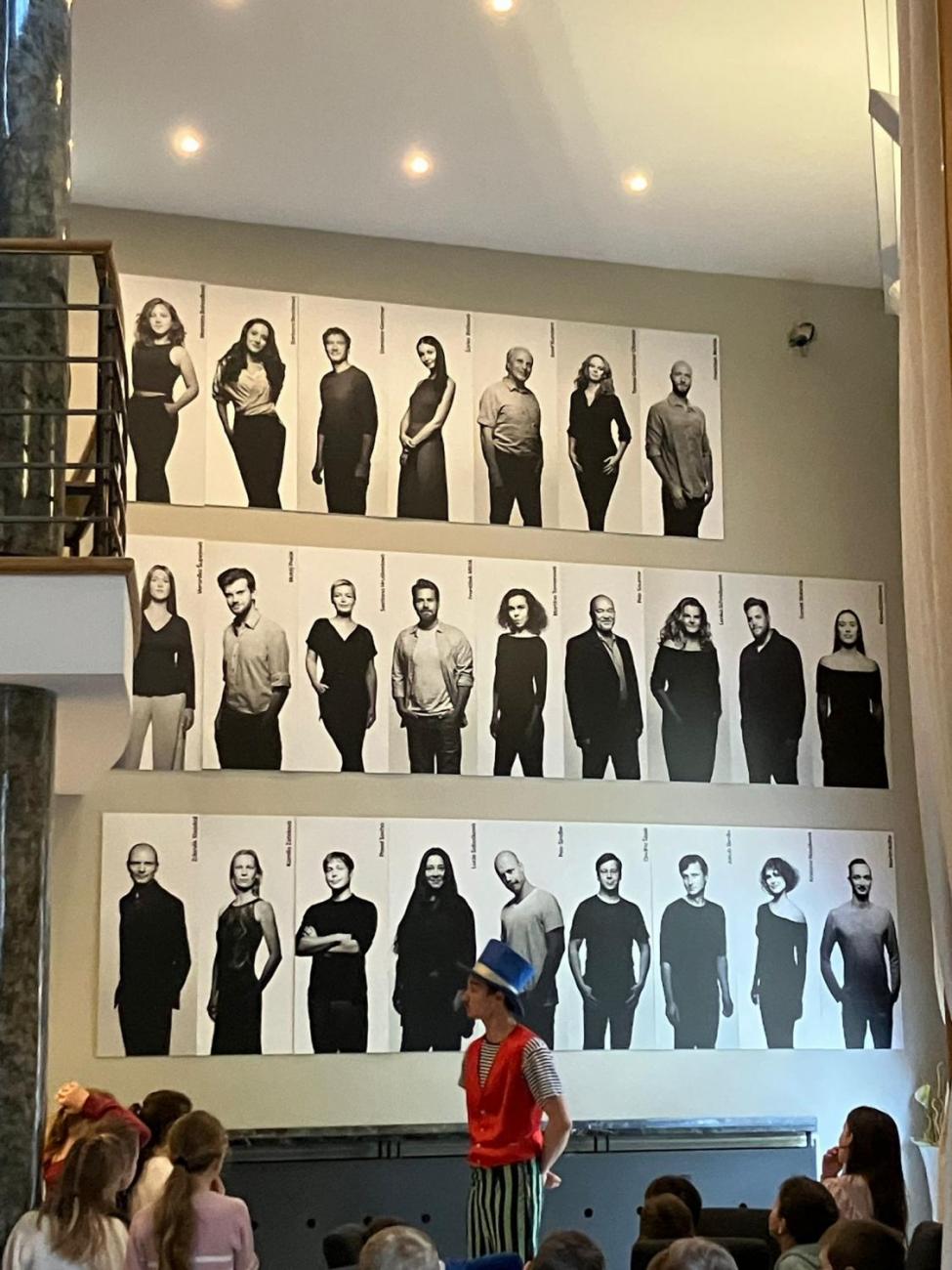 Poprvé v divadle 3.A