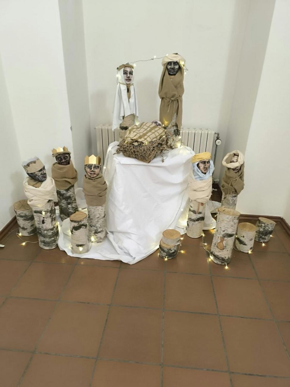 Vánoční program třídy 1.A v městské knihovně