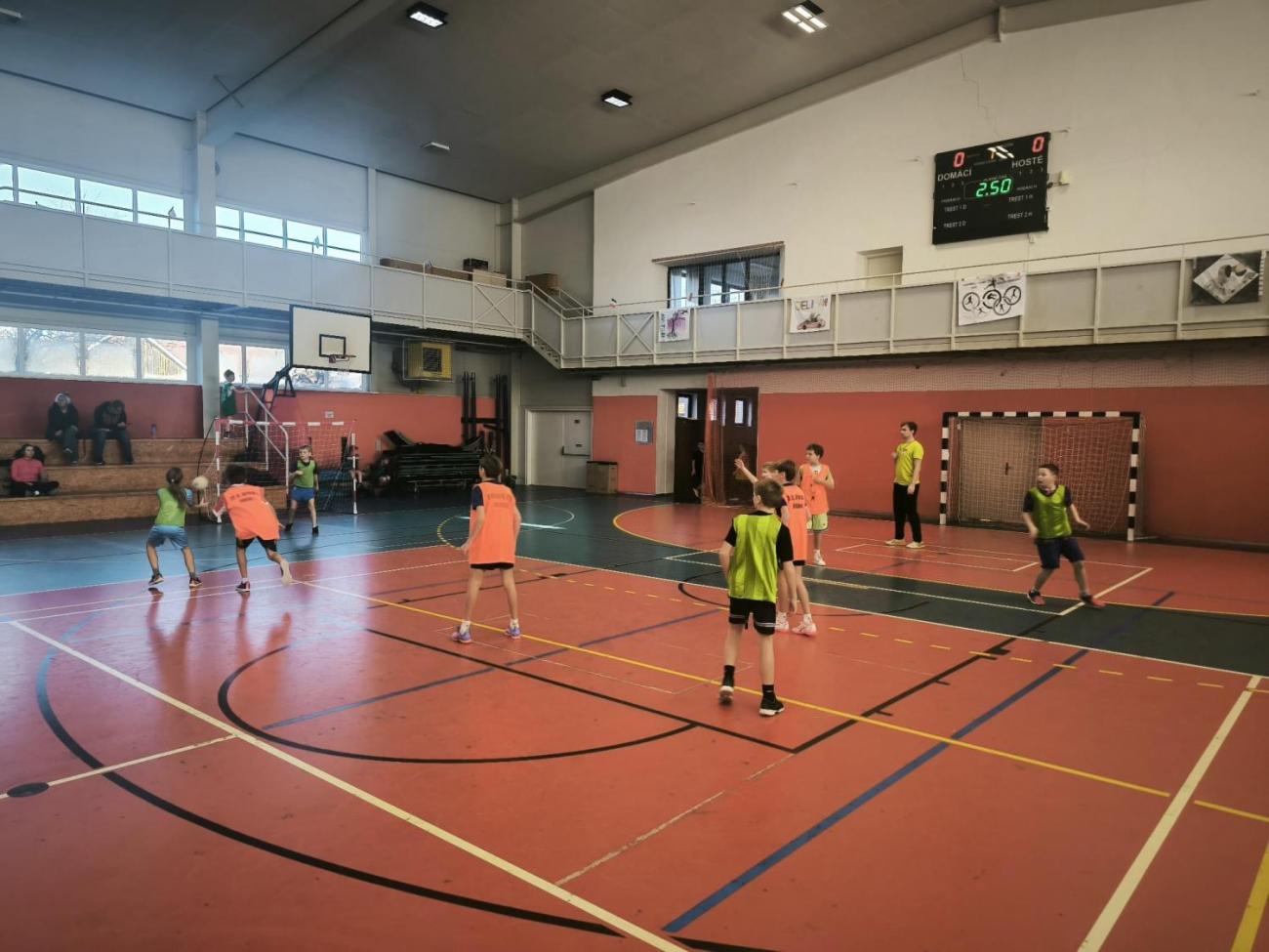 Školní liga v miniházené